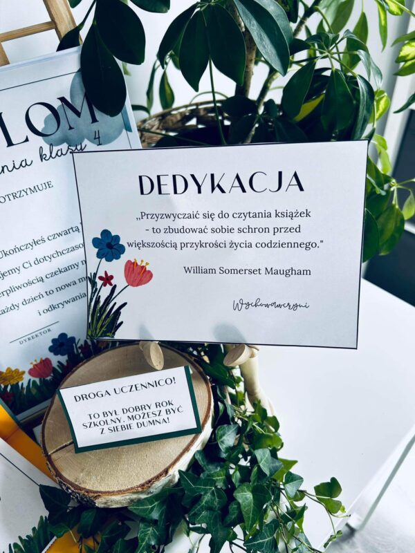 dyplomy kolorowa laka