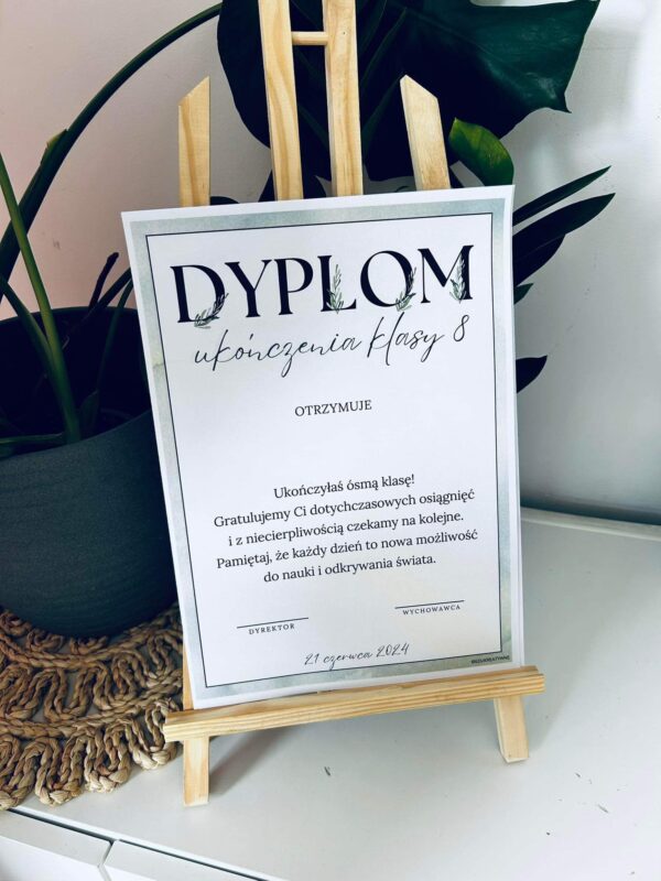 dyplomy zakończenie roku szkolnego