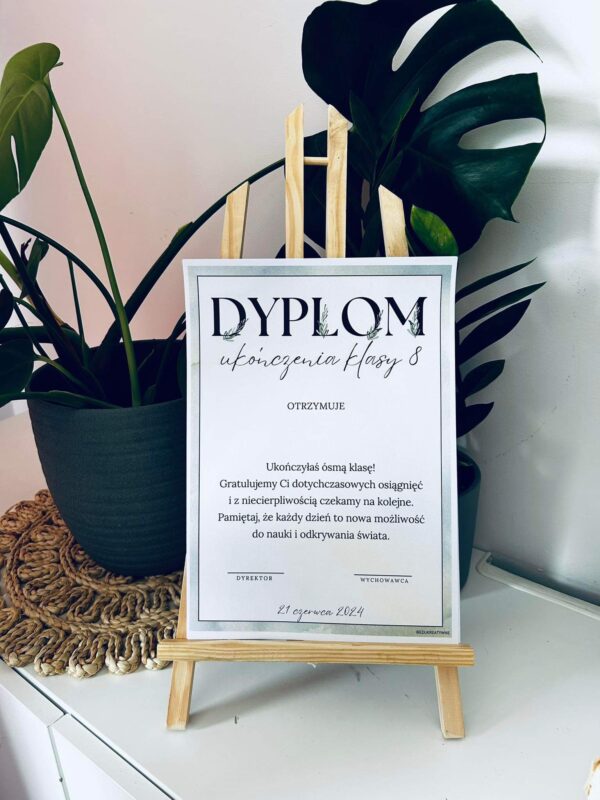 dyplomy zakończenie roku szkolnego