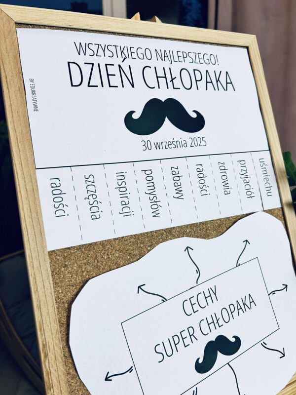 PAKIET WĄSY - DZIEŃ CHŁOPAKA