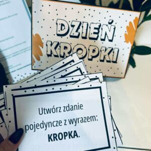 DZIEŃ KROPKI - SŁOIK Z PYTANIAMI