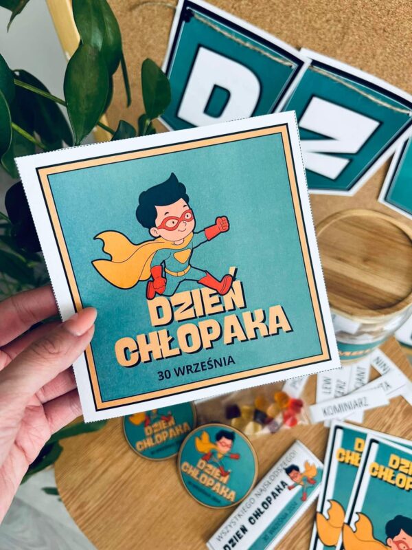 MEDALE - NAKLEJKI NA DZIEŃ CHŁOPAKA