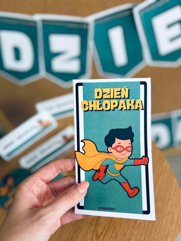 DZIEŃ CHŁOPKA - ZAKŁADKI