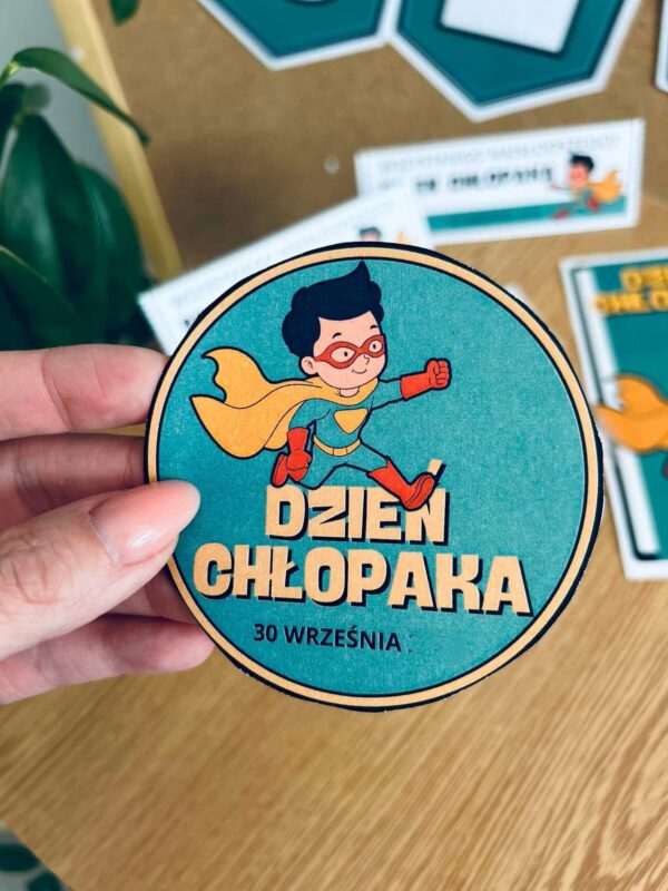 MEDALE - NAKLEJKI NA DZIEŃ CHŁOPAKA