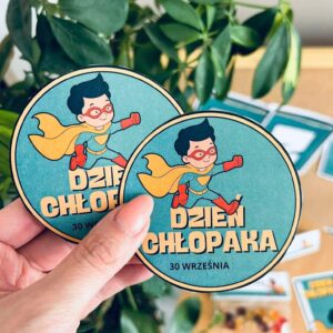 MEDALE - NAKLEJKI NA DZIEŃ CHŁOPAKA
