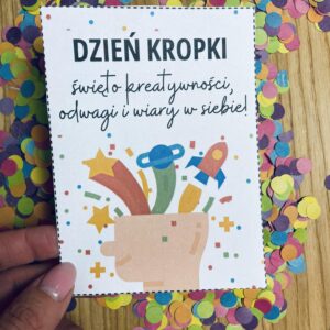WKLEJKA DZIEŃ KROPKI