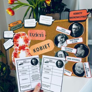 GAZETKA DZIEŃ KOBIET - NAUKOWCZYNIE