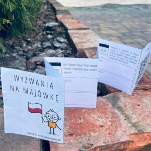 WYZWANIE NA MAJÓWKĘ - KSIĄŻECZKA