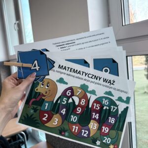 GRA MATEMATYCZNY WĄŻ