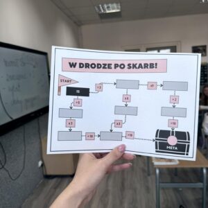 GRA PLANSZOWA W DRODZE PO SKARB