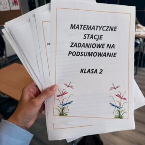 MATEMATYCZNE STACJE ZADANIOWE KLASA 2