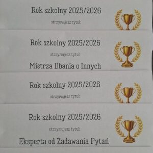 NAKŁADKI NA ŚWIADECTWA